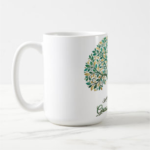 Taza De Café Growing In Love Tree Of Life Heart Anniversary Mug
