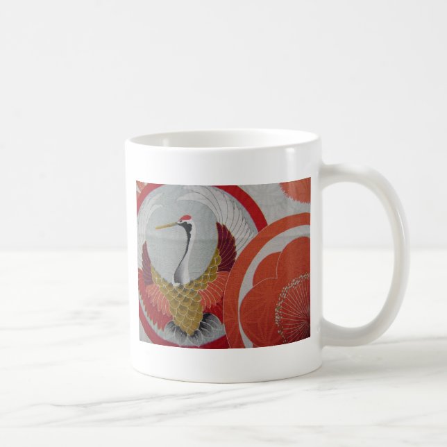 Taza De Café Grúa colorida (Derecha)