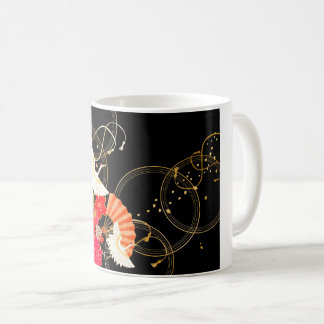 Taza De Café Grúa japonesa del modelo