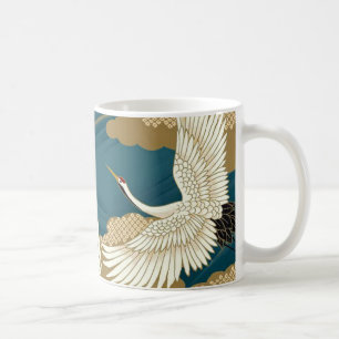 Taza De Café Grúas japonesas
