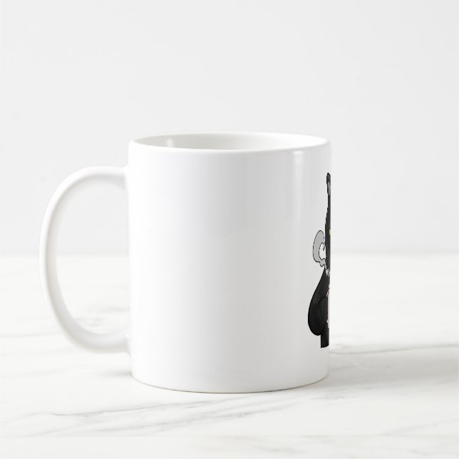 Taza De Café Grumpy Black Cat con Café Moral Grouch (Izquierda)
