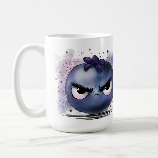 Taza De Café Grumpy Blueberry (Izquierda)