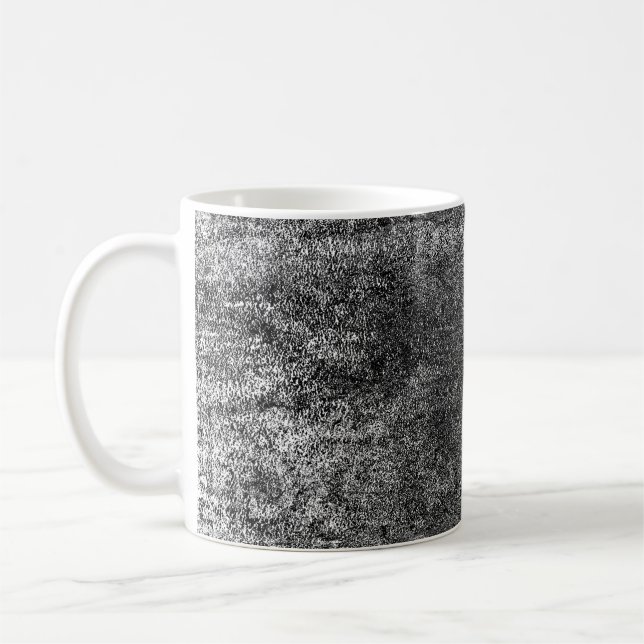 Taza De Café Grunge background of black and whiteabstract, aged (Izquierda)