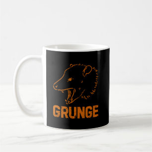 Taza De Café Grunge con Opossum
