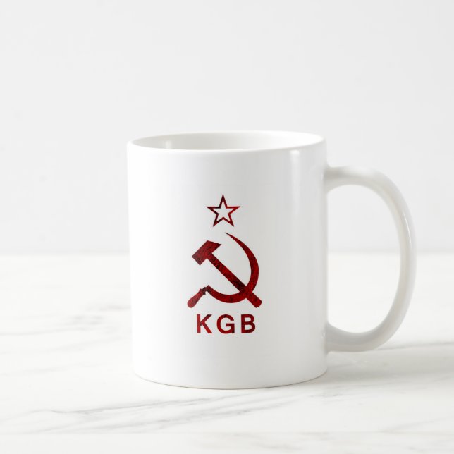 Taza De Café Grunge de KGB (Derecha)