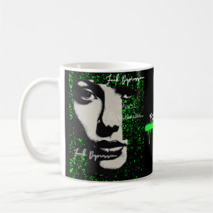 Taza De Café Grunge & Grace Mug - Grafiti neón "FKDPRSN"