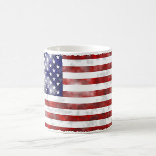 Taza De Café Grunge los E.E.U.U.