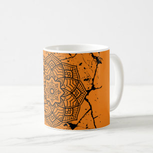 Taza De Café Grunge Mandalas Mug