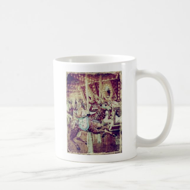 Taza De Café Grunge Merry-Go-Round (Derecha)