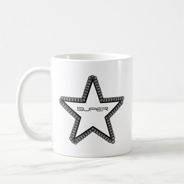 Taza De Café Grunge Superstar Mug (Izquierda)
