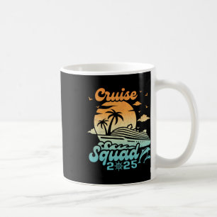Taza De Café Grupo 2025 B para Vacaciones de Escuadrón de Cruce