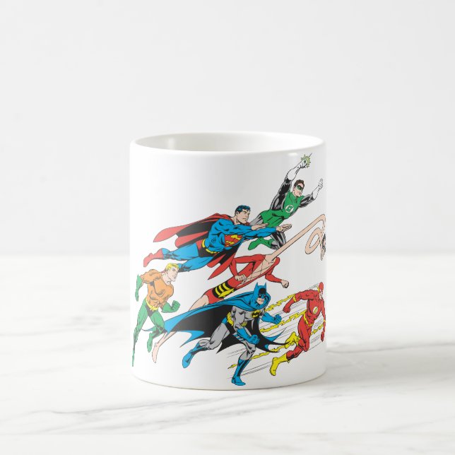 Taza De Café Grupo 5 de la Liga de Justicia (Centro)