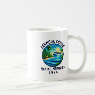 Taza De Café Grupo de amigos crucero por Bermudas 2026 Familiar
