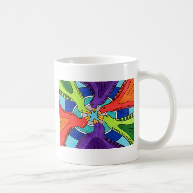Taza De Café Grupo de Birdal (Derecha)
