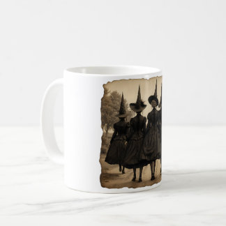 Taza De Café Grupo de brujas a Halloween