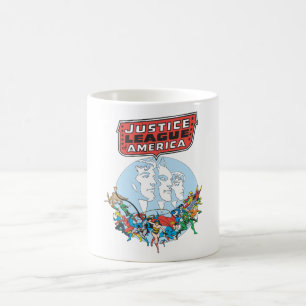 Taza De Café Grupo de la Liga de la Justicia