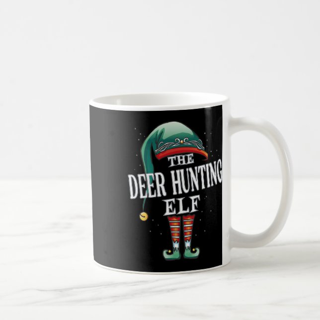 Taza De Café Grupo de Navidades de Elf de Cacería de Cerebros   (Derecha)