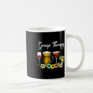 Taza De Café Grupo Divertido Terapia Bebida Floral Gles Salud M