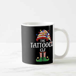 Taza De Café Grupo familiar coincidente Yo soy el elfo tatuado 