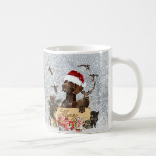Taza De Café Gsp, navidades de perros