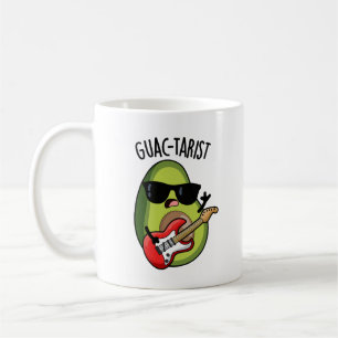 Taza De Café Guac-tarista Funny Aguacate Pun