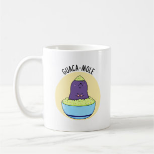 Taza De Café Guacamole Graciosa Mole En Guacamole Dip Pun