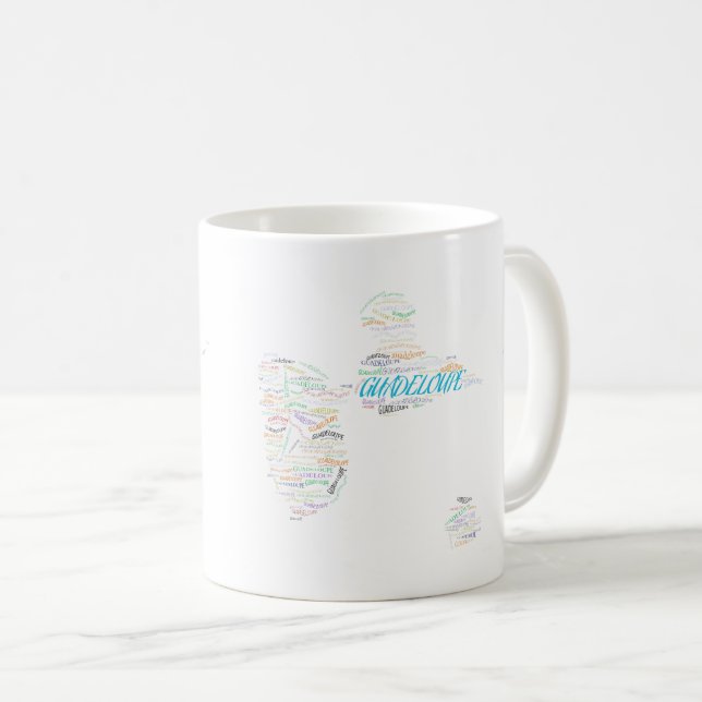 TAZA DE CAFÉ GUADELOUPE (Anverso derecho)