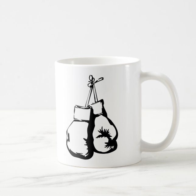 Taza De Café Guantes de boxeo (Derecha)