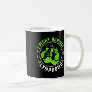 Taza De Café Guantes de boxeo de apoyo a la concienciación sobr