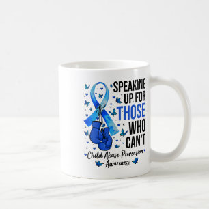 Taza De Café Guantes de boxeo de concienciación sobre la preven