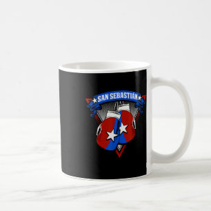 Taza De Café Guantes de boxeo de San Sebastián Puerto Rico