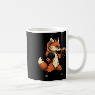 Taza De Café Guantes de boxeo Fox Boxer Mma Kickboxer Kickboxin