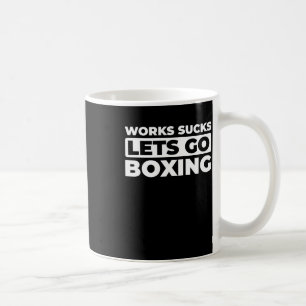 Taza De Café Guantes de boxeo retro - Caja de cosecha de chispa
