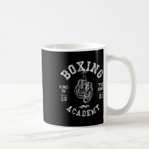 Taza De Café Guantes De Boxer Estilo Retro Vintage Rey Del Anil