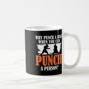 Taza De Café Guantes G de boxeo de sombra, kickboxing, boxeador