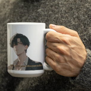 Taza De Café Guapo Anime Guy