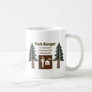 Taza De Café Guarda del parque