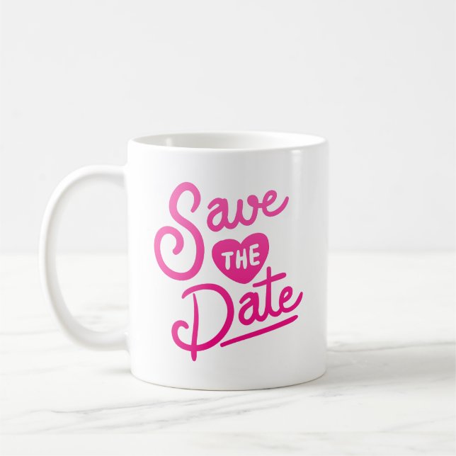 Taza De Café guardar la fecha (Izquierda)