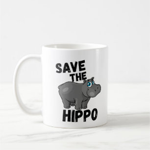 Taza De Café GUARDAR los hippo