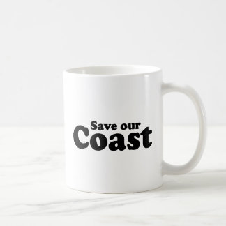 TAZA DE CAFÉ GUARDAR NUESTRA COSTA