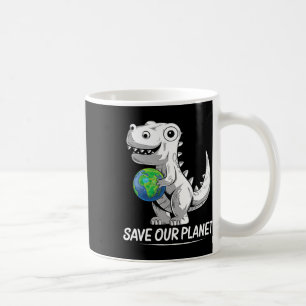 Taza De Café Guardar nuestro entorno de Trex Day Trex Planet Ea