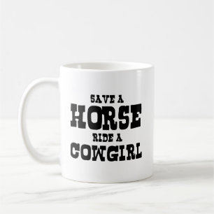 TAZA DE CAFÉ GUARDAR UN CABALLO EN UNA CHICA