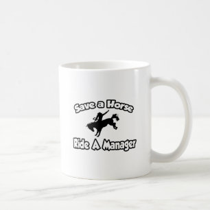 Taza De Café Guardar un caballo, viajar en un administrador