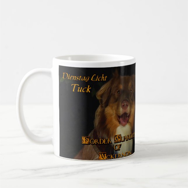 Taza De Café Guardas de la frontera del taza-Pliegue de (Izquierda)
