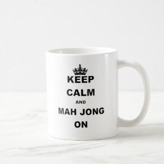 Taza De Café GUARDE a JONG ON.png de la CALMA Y del MAH