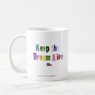 Taza De Café Guarde el vivo ideal la tribu