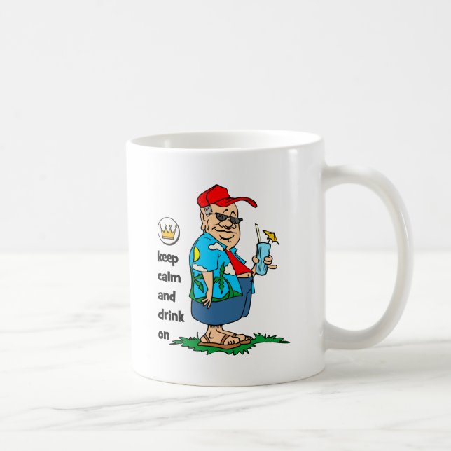 Taza De Café guarde la calma (Derecha)