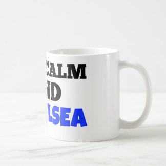 Taza De Café ¡Guarde la calma y ame a Chelsea!