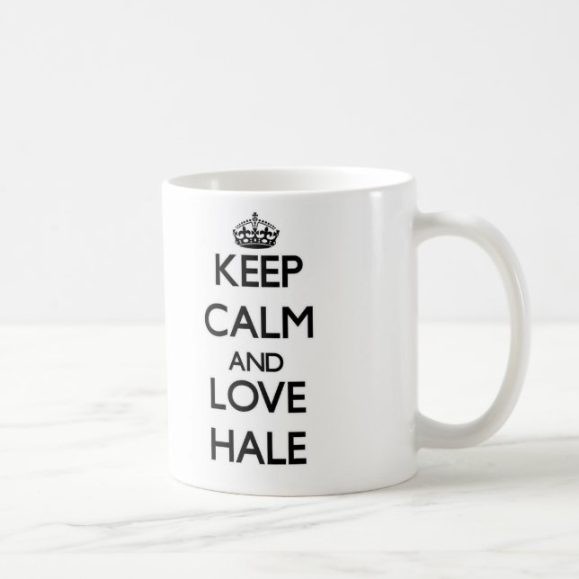 Taza De Café Guarde la calma y ame sano (Derecha)