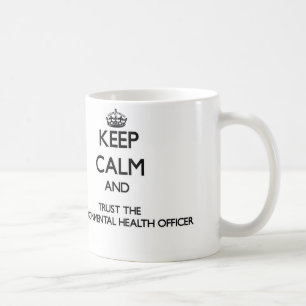 Taza De Café Guarde la calma y confíe en las higienes